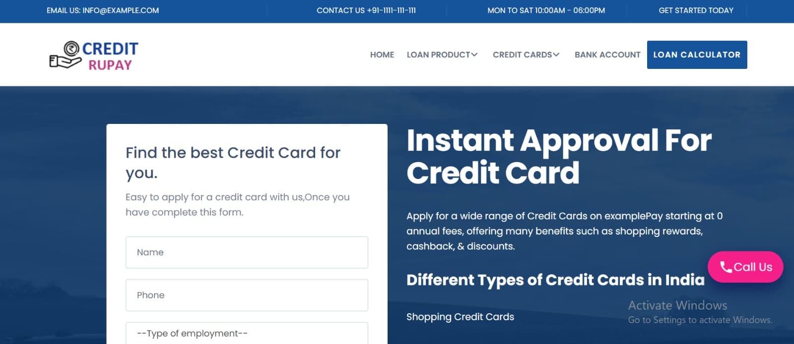 PCC - Website