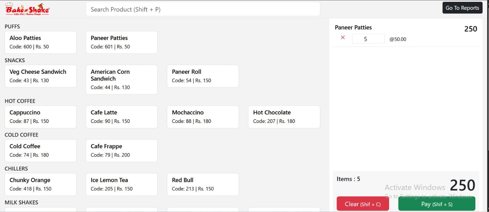 POS Local System
